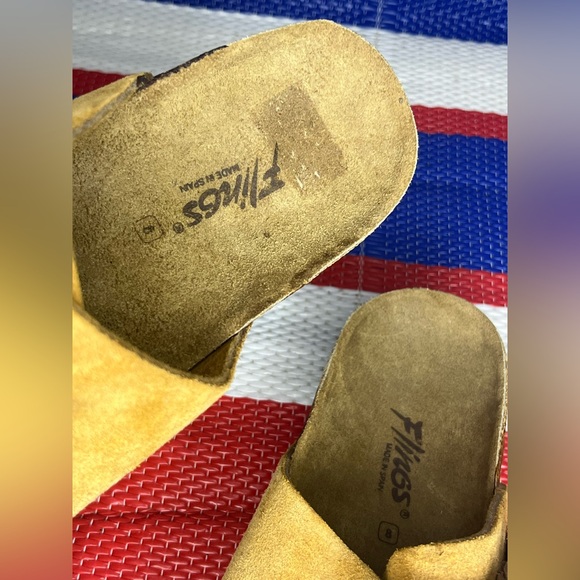 ✨🥳 NWOT - Flings - Zurich - Two Strap Brown Leather Sandals - Women’s Size 8 - Picture 9 of 12